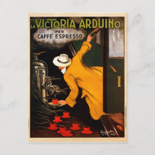 La Victoria Arduino Caffe Expresso Italy - Advert Postcard