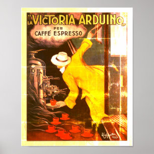 La Victoria Arduino Caffe Expresso Italy - Advert Poster