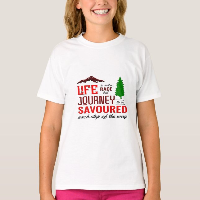 La vida no es una raza T-Shirt (Front)