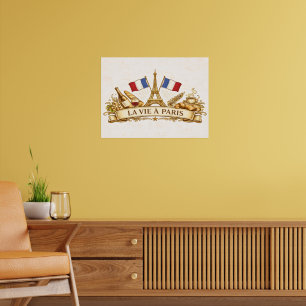La vie à Paris Poster