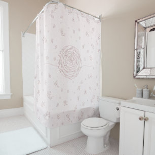 La Vie en Roseline Shower Curtain