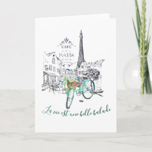 La vie est une belle balade card