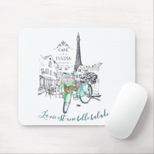 La vie est une belle balade mouse mat
