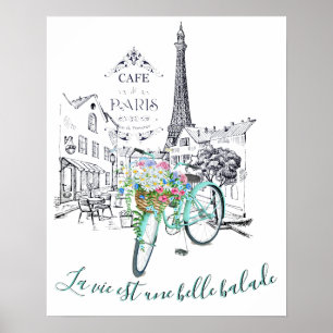 La vie est une belle balade poster