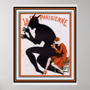 La Vie Parisienne, Art Deco, 16 x 20 Poster