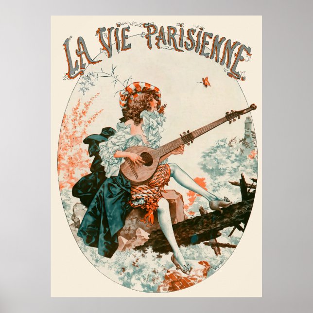 La Vie Parisienne - Aubade au printemps Poster (Front)