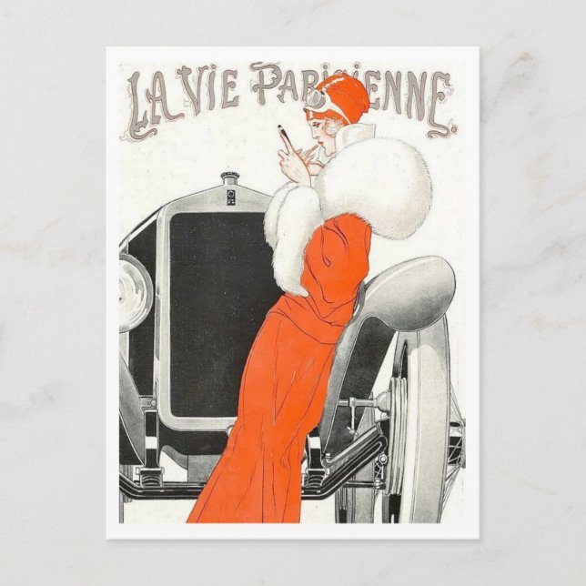 La Vie Parisienne France 1922  Postcard (Front)