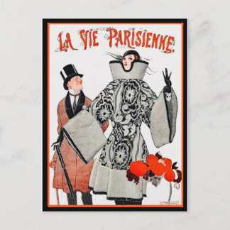 La Vie Parisienne - French Fashion Postcard