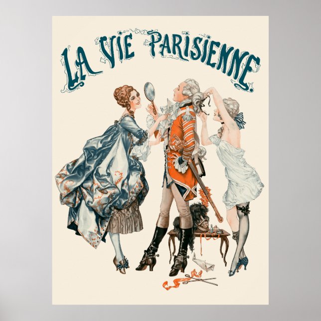 La Vie Parisienne - La guerre en dentelles d'autre Poster (Front)
