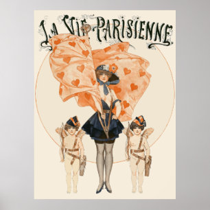 La Vie Parisienne - L'Amour, prends garde, Illustr Poster