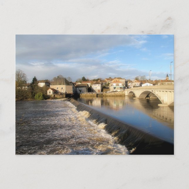 La Vienne Bridge Postcard (Front)