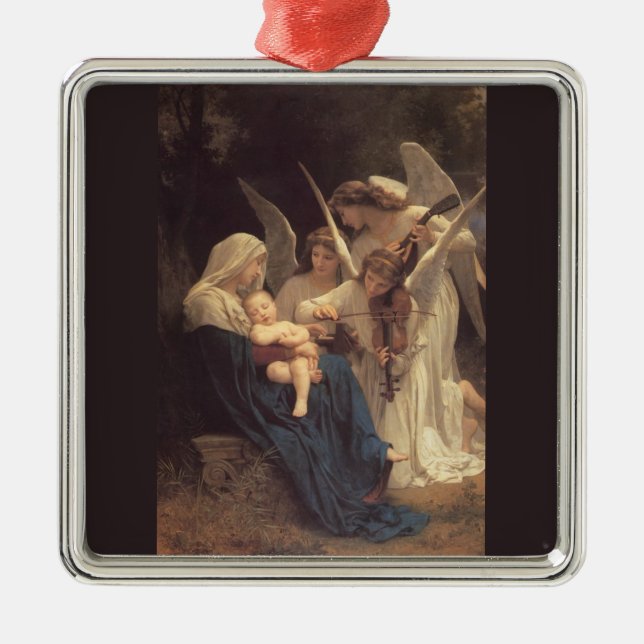 La Vierge Aux Anges Metal Tree Decoration (Front)