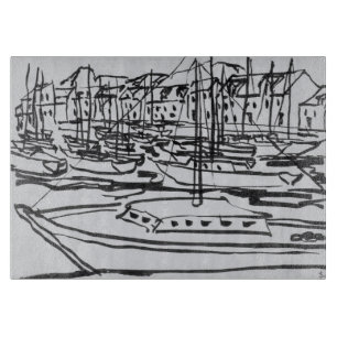 La Vilaine River La Roche-Bernard, Brittany Cutting Board