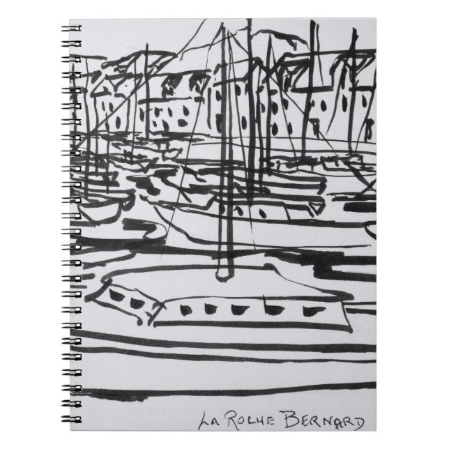 La Vilaine River | La Roche-Bernard, Brittany Notebook (Front)