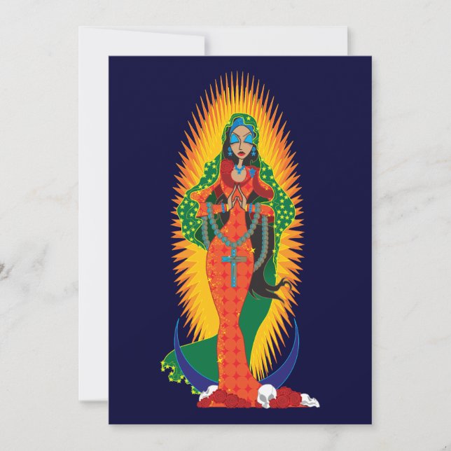 La Virgen de Guadalupe Invitations (Front)
