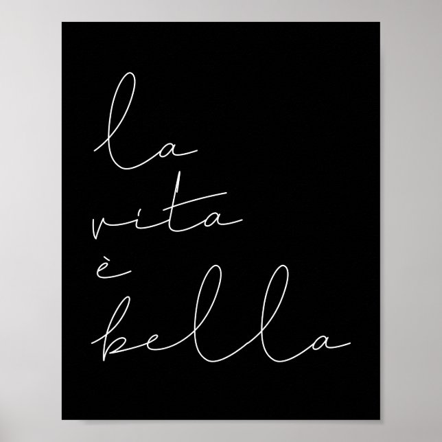 La vita è bella poster (Front)
