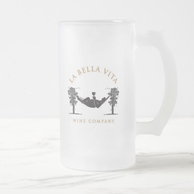 La  Vita Wine Co Beer Mug (Right)