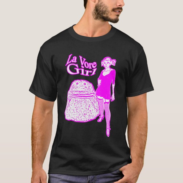 La Vore Girl Men's "Action" T-Shirt (Front)
