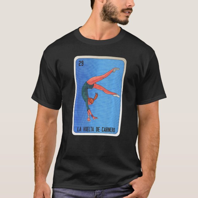 La Vuelta De Carnero Mexican Lottery Mexico Loteri T-Shirt (Front)