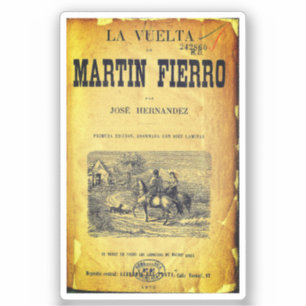 La Vuelta de Martín Fierro (Cover, 1879 first ed.)