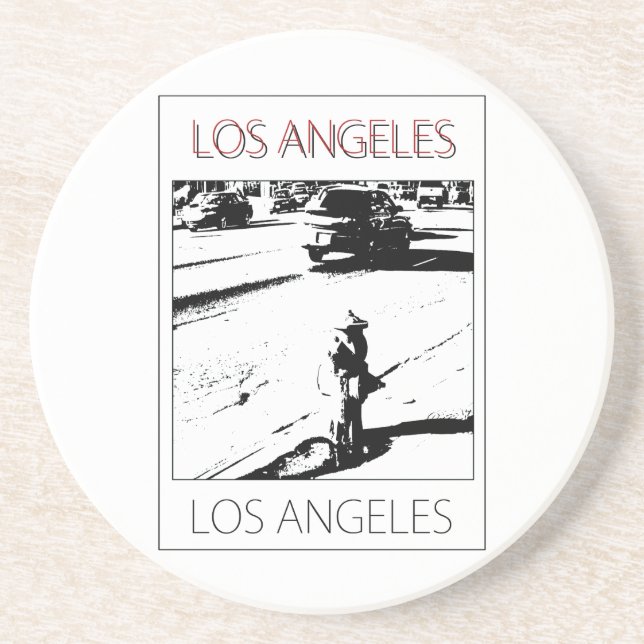 LA water pump Coaster (Front)