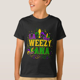 La weezy ana carnival new orleans mardi gras fleur T-Shirt