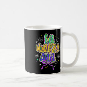 La Weezy Ana Mardi Gras Fat Tuesday Coquette Coffee Mug
