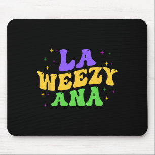 La Weezy Ana Mardi Gras Fat Tuesday Louisiana Groo Mouse Mat