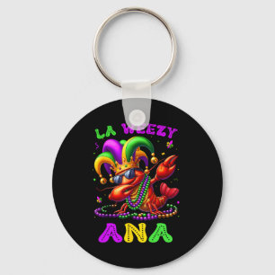 La Weezy Ana Mardi Gras Louisiana Funny Dabbing Cr Key Ring