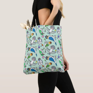 Lab Birds - Ornithology Tote Bag