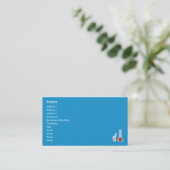 Lab - Business Business Card (Standing Front)