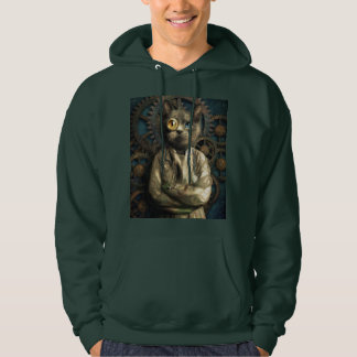 Lab Cat Steampunk Hoodie