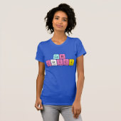 Lab Chick periodic table name shirt (Front Full)