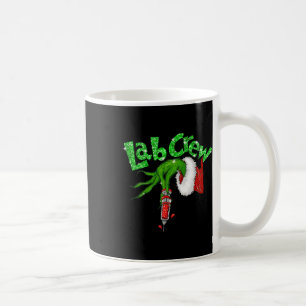 Lab Crew Nurse Merry Christmas Laboratory Xmas Paj Coffee Mug