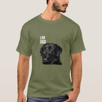 Lab Dad Black Labrador Dog