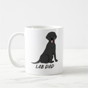 Lab Dad � Proud Labrador Retriever Dog Owner Coffee Mug