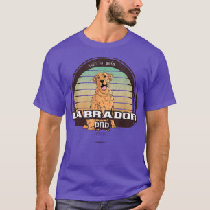 Lab Dad vintage design T-Shirt