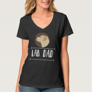 Lab Dad Yellow Labrador Retriever Dog 221 T-Shirt
