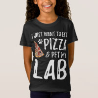 Lab Dog Lover Pizza Labrador Dog Mum Gift
