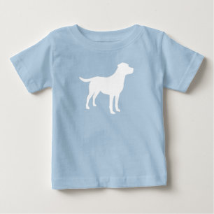 Lab Dog Puppy Baby Shower Silhouette T-Shirt
