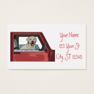 Lab Dog Riding Shotgun Thunder_Cove