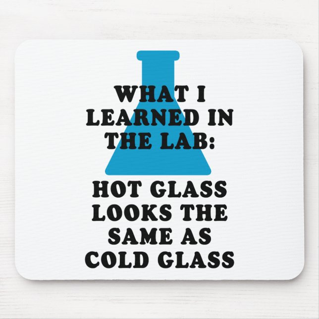 Lab Glass Mouse Mat (Front)