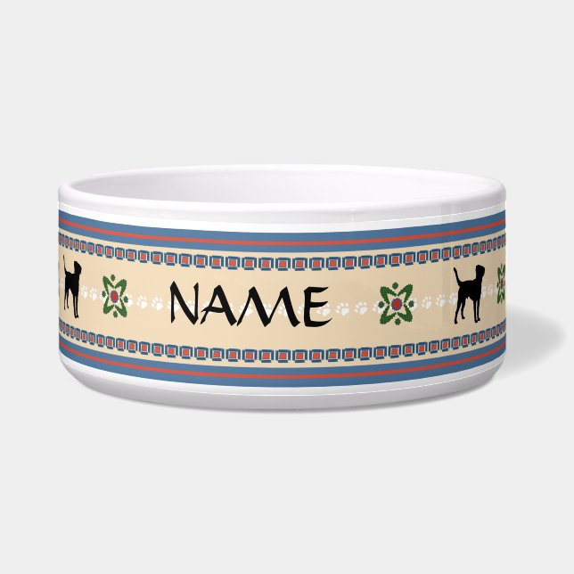 Lab Good Dog Large Bowl (Front)