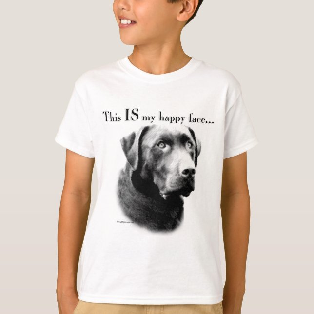 Lab Happy Face T-Shirt (Front)