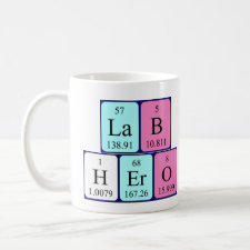 Lab Hero Periodic tablemug