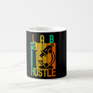 LAB HUSTLE - #LABLIFE  COFFEE MUG
