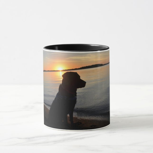 Lab in Sunset Mug (Center)