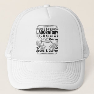 Lab Laboratory Technician Chemist Lab Tech Trucker Hat