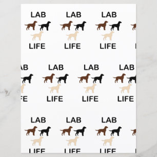 lab life all colours silhouettes