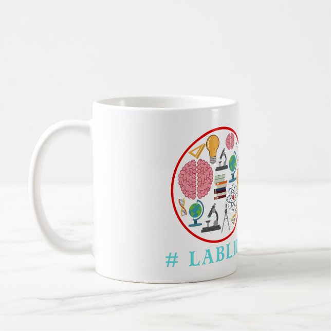 Lab Life - Laboratory Life Coffee Mug (Left)
